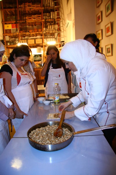 Cooking with Chef Leyla Fathallah
